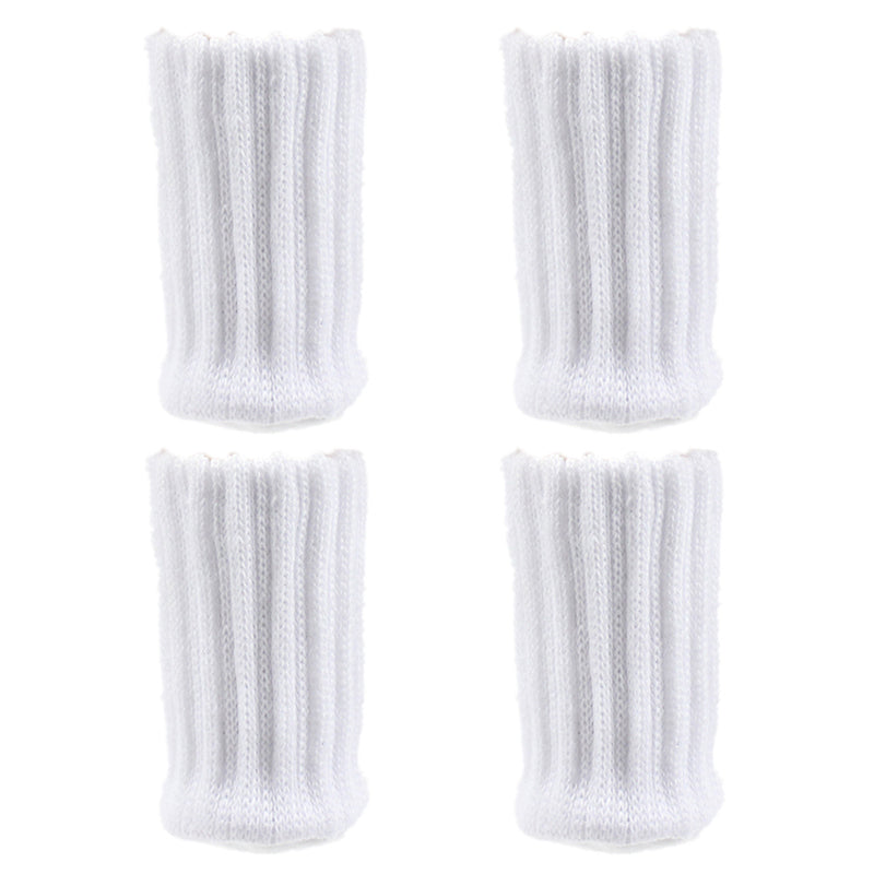 4Pcs Set High Elastic Knitted Table Chair Feet Leg Cover Furniture Floor Protector Cover Noise Reduction Bottom Pad 4Pcs Set High Elastic Knitted Table Chair Feet Leg Cover Furniture Floor Protector Cover Noise Reduction Bottom Pad